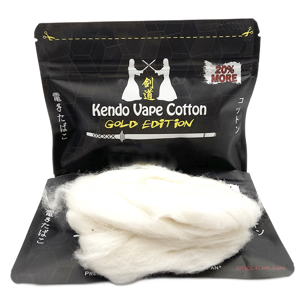 Baru Kendo katun edisi emas ka - Vaping Goods ulasan dan harga