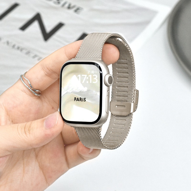 Milanese Loop untuk Tali Jam A - Mesh Coil Strip ulasan dan harga