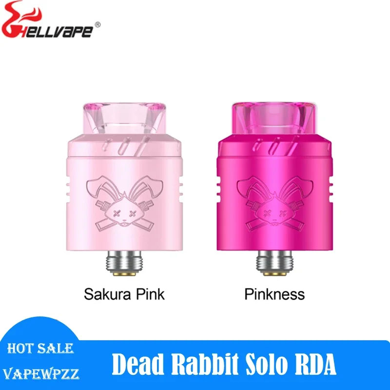 Hellvape Asli Kelinci Mati Sol - Rda Atomizer Deck ulasan dan harga