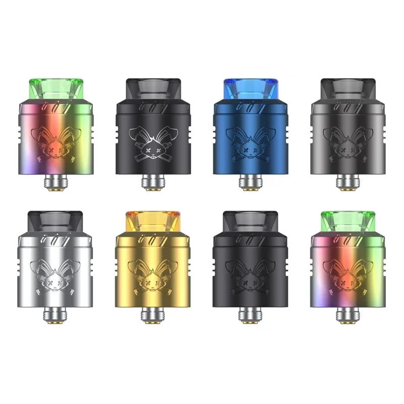 Hellvape Asli Kelinci Mati Sol - Rda Atomizer Deck ulasan dan harga